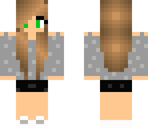 gray sweater girl