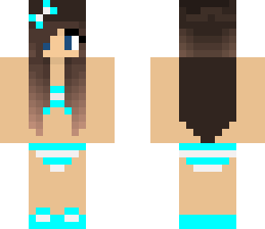 little swimming suit girl