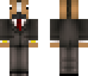 horse with suit 