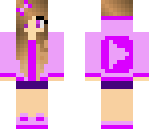 purple youtube girl