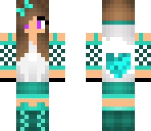 diamond heart girl