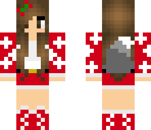 chirstmas wolf girl