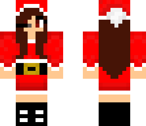 headphones chrismas girl