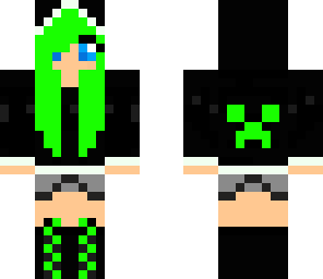 cute creeper girl