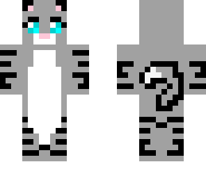 gray cat with blue eyes