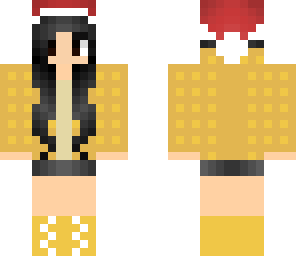 christmas waffle girl