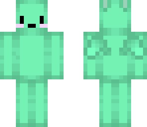 flying mint bunny