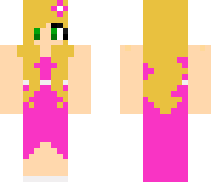 pretty pink dress girl