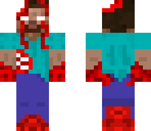wounded herobrine