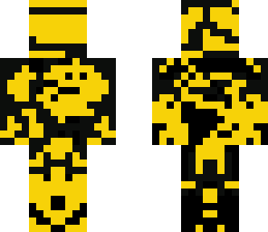 black and yellow