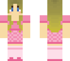 pink polka dot dress