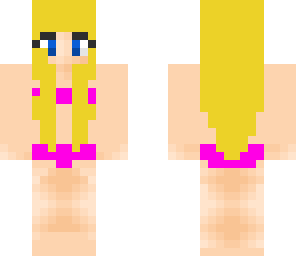 pink bikini girl