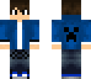 blue cap boy