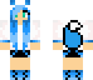 blue fox girl