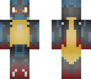 MEGA LUCARIO | Minecraft Skin