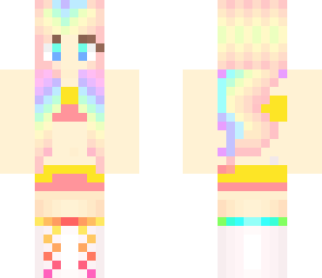 rainbow girl