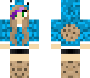 edit cookie monster girl purple hair