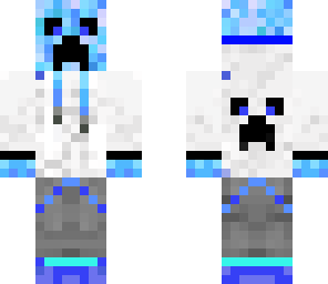 sweged out creeper in a hoodie