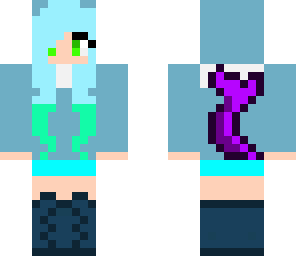 shiny vaporeon girl