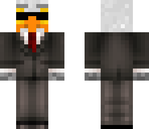 seagull in black