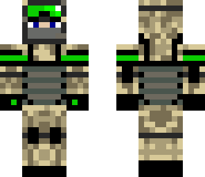 my new soldier skin
