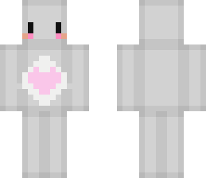 chibi grey base with a heart