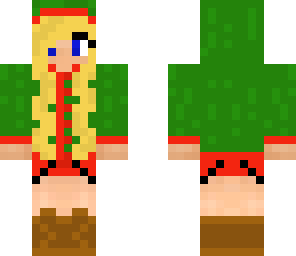 christmas elf girl