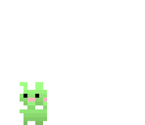green bunny