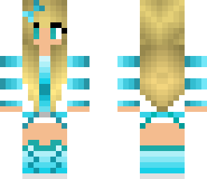cute blondie teal