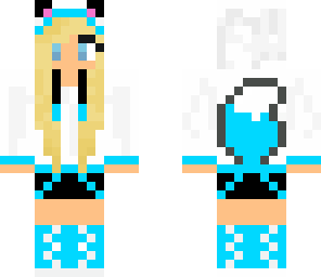 blue fox girl