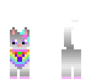cute rainbow kitten