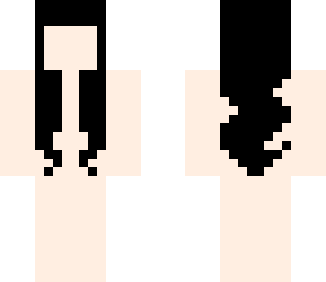black hair skin base