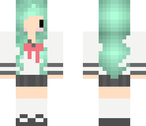 kawaii school girl