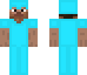 diamond armored steve