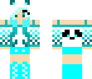 blue panda