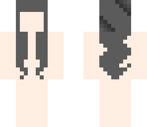 black hair skin base
