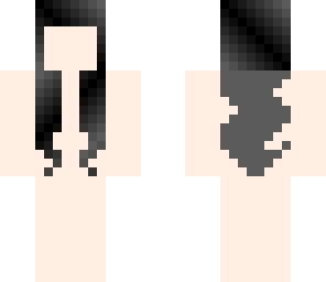 black hair skin base