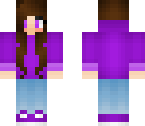 purple hoodie