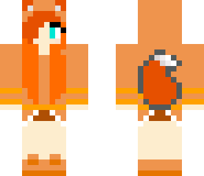 girl in fox hoode