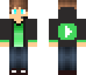 boy youtuber green
