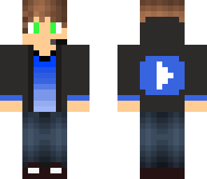 boy youtuber blue