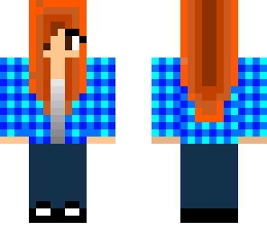 blue girl