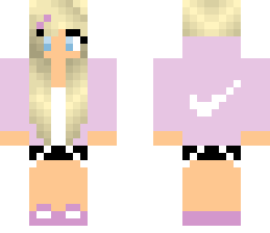 pink sporty girl