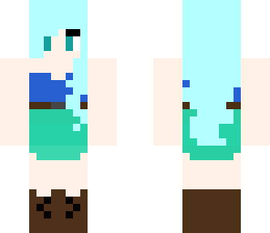 teal girl