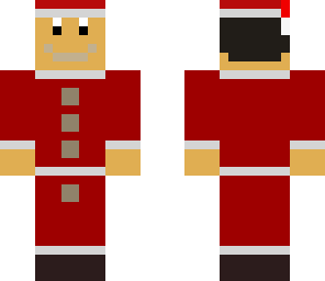 boy in santa claus outfit