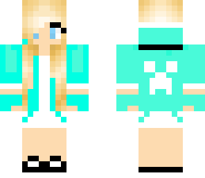 blue creeper girl