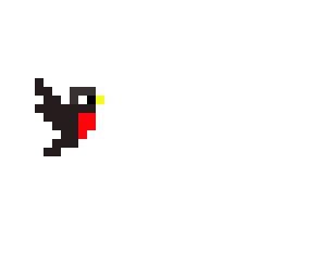 corrupted bird