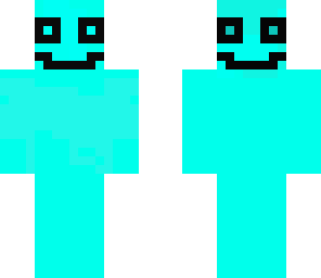 the blue man