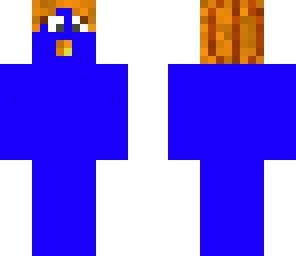 blue man