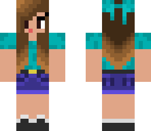 girl steve with edit bow and lips